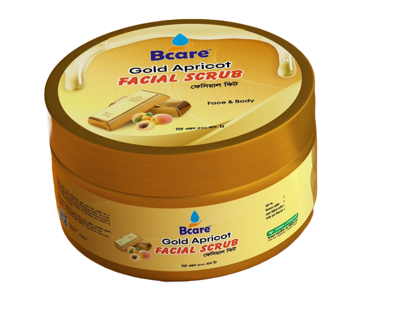 Gold Facial Scrub -500 gm