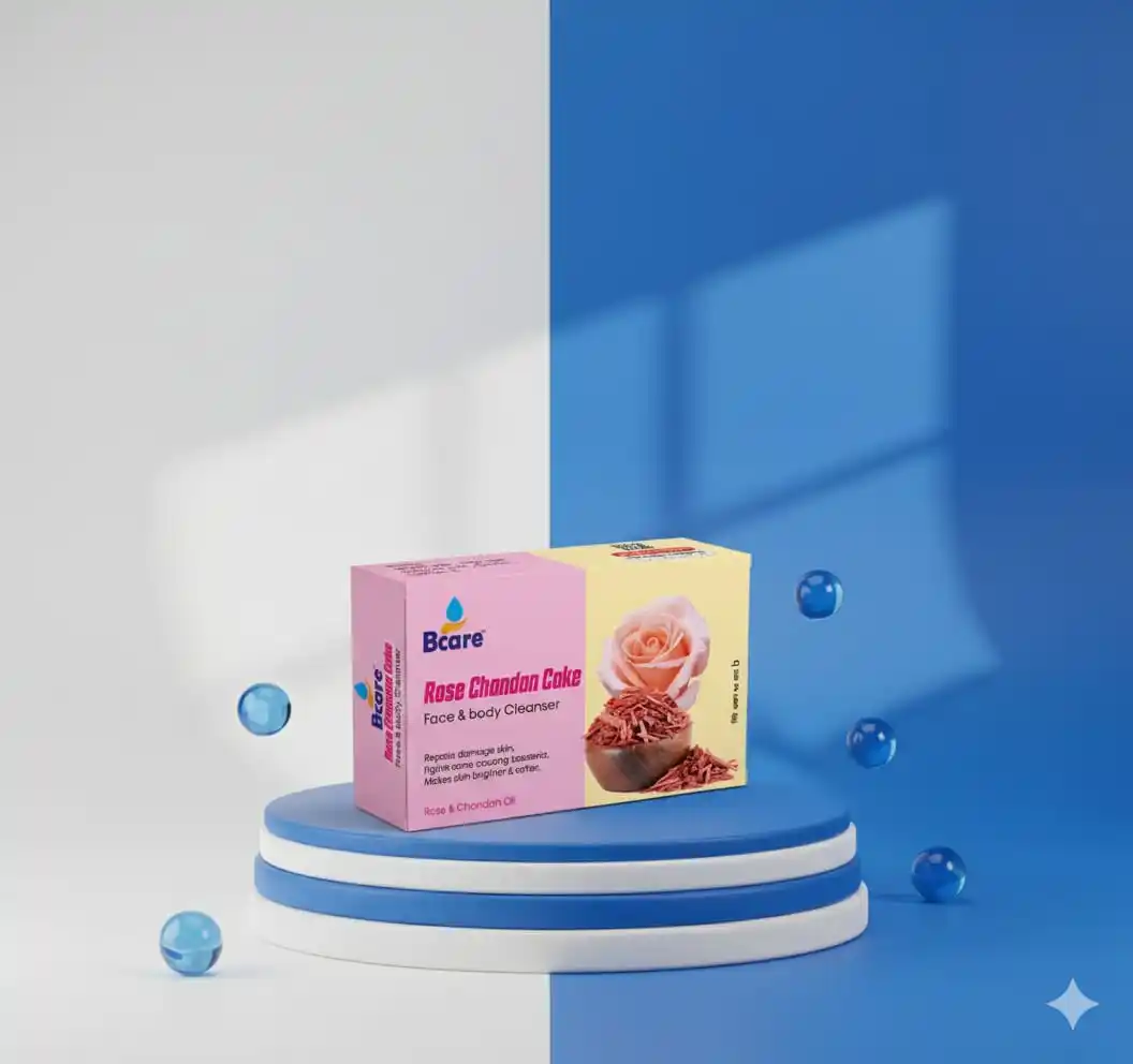 Rose chandan Cake-75 gm
