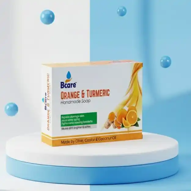 Orange & Turmeric Soap - 100 gm