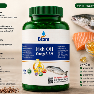 Omega Fish Oil- 30 Soft Gel